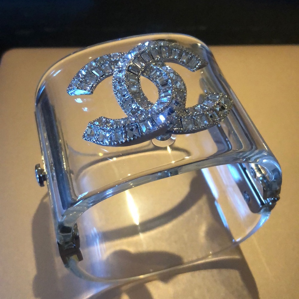 Double C Lucite Cuff